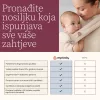 Ergobaby Aura Sustainable Mesh Hordozókendő: Twilight Navy / Kék