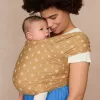 Ergobaby Aura Sustainable Knit Hordozókendő: Grey Stripes / Szürke csíkos