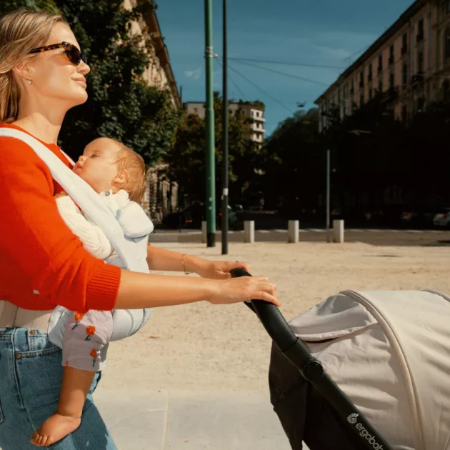 Ergobaby Metro3 kompakt városi babakocsi- Natural Beige / Bézs