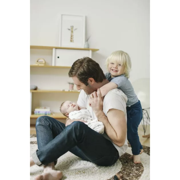 Ergobaby Swaddler Pólya - Elefánt