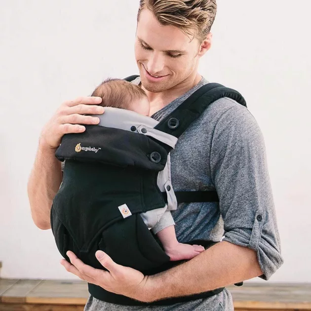 Ergobaby Szűkítőbetét Hordozóba: Grey / Szürke