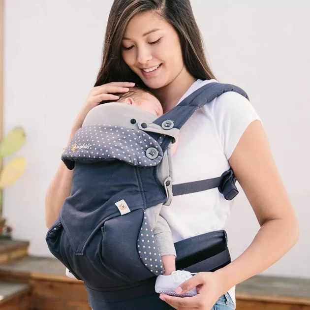 Ergobaby Szűkítőbetét Hordozóba: Grey / Szürke