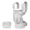 Ergobaby Omni 360 Cool Air Mesh Hordozó: - Pearl Grey / Gyöngy szürke
