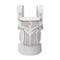   Ergobaby Omni 360 Cool Air Mesh Hordozó: - Pearl Grey / Gyöngy szürke