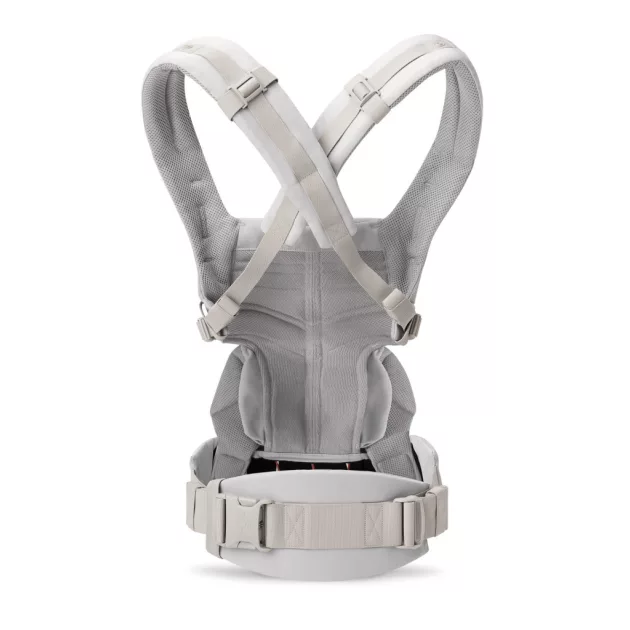 Ergobaby Omni 360 Cool Air Mesh Hordozó: - Pearl Grey / Gyöngy szürke
