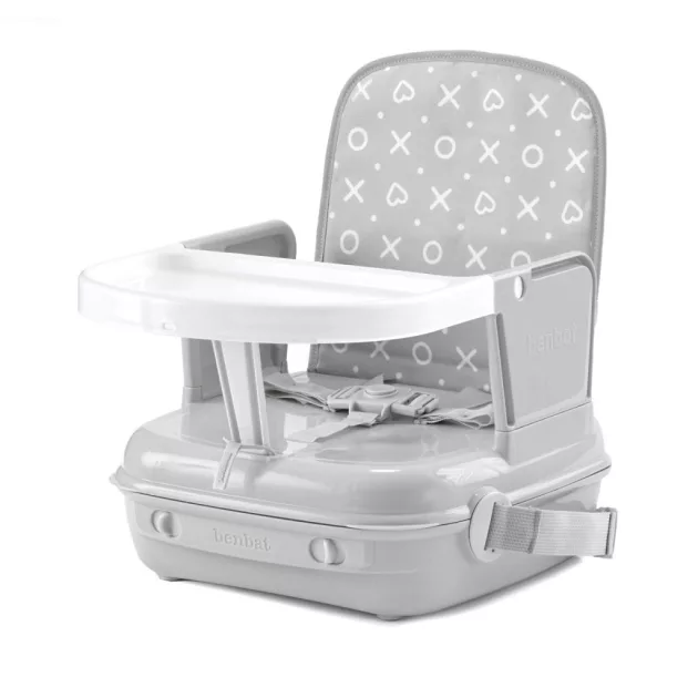 Benbat YummiGo Plus ülésmagasító és gyerekbőrönd 3 az 1-ben - Light Grey