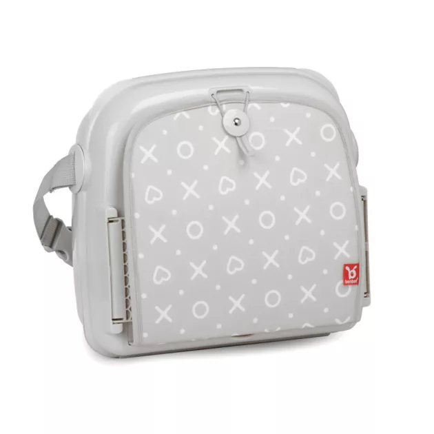 Benbat YummiGo Plus ülésmagasító és gyerekbőrönd 3 az 1-ben - Light Grey