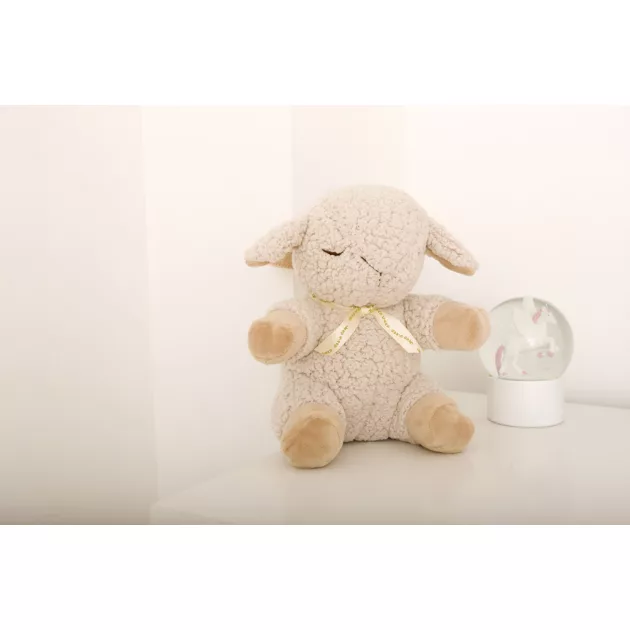 Cloud b Sleeping Sheep alvást segítő zenélő plüss bárány