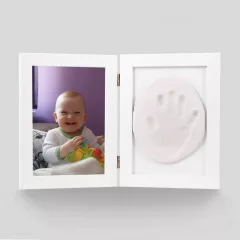 OB Baby Handprint agyag lenyomatkészítő kerettel - White