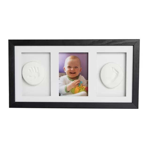 OB Baby Handprint agyag lenyomatkészítő három kerettel - Natural