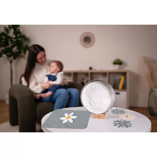 Petit Artichaut Születési ajándékszett - Daisy Blue
