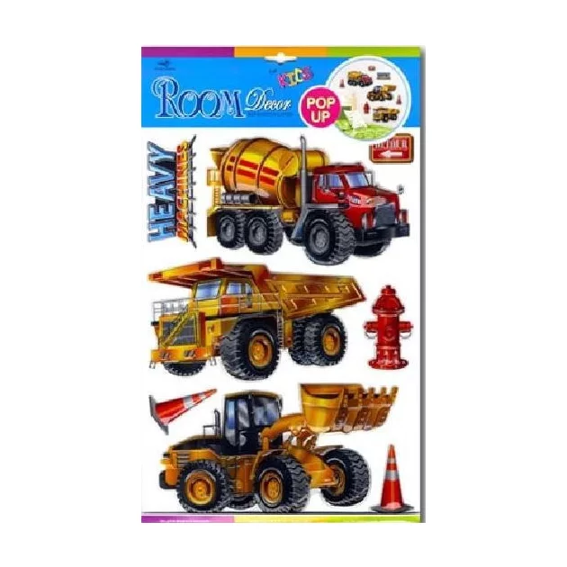 SLK 3D szobadekoráció - Trucks 1