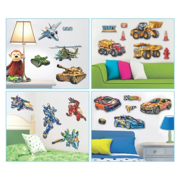 SLK 3D szobadekoráció - Trucks 2