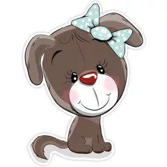 SRP Kétréteges faldekoráció - Dog