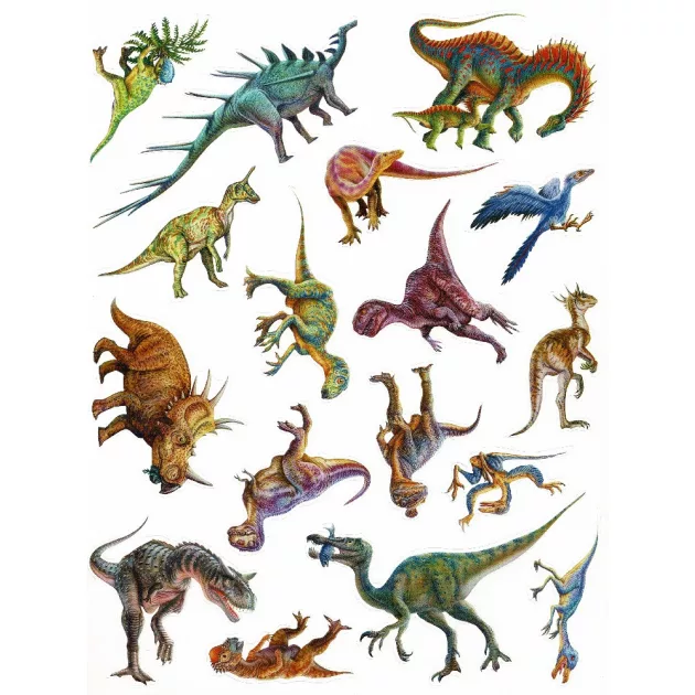 Mozgalmas matricásfüzet - Dinoszauruszok