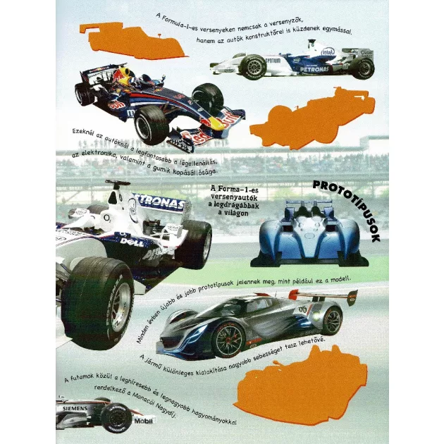 Mozgalmas matricásfüzet - Versenygépek