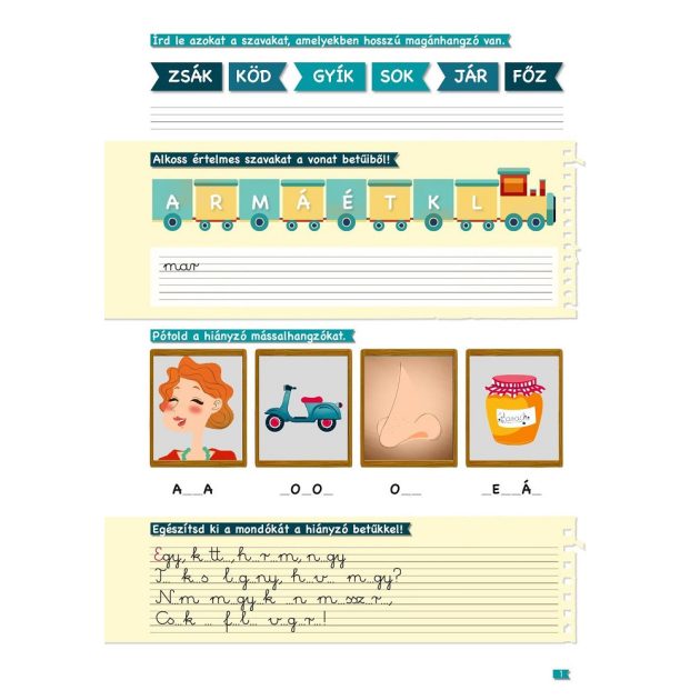 Jobb leszek ... nyelvtanból - 2. osztályosoknak