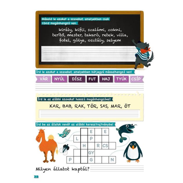 Jobb leszek ... nyelvtanból - 2. osztályosoknak