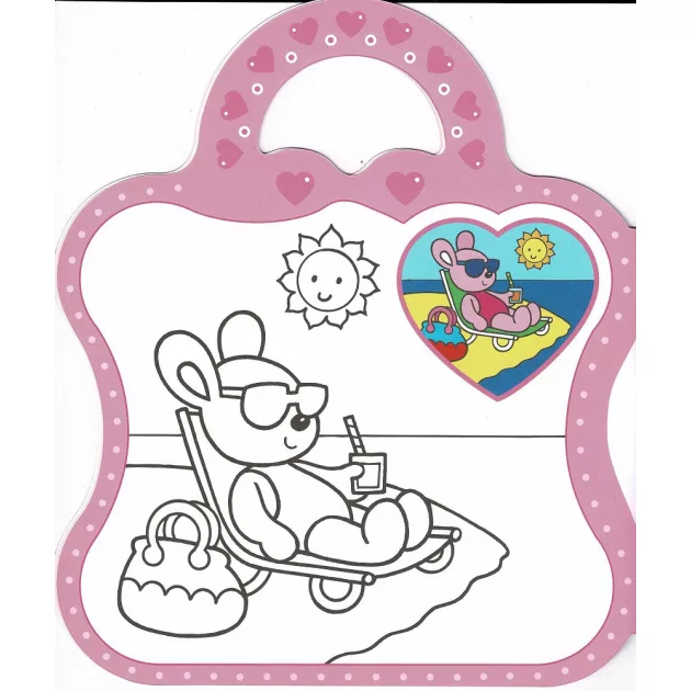 Füles kifestő matricákkal - 1. Bicikli