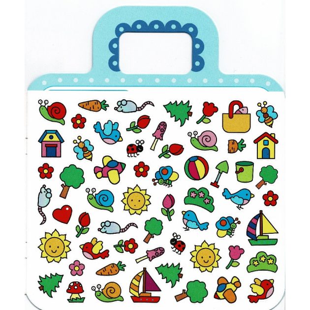 Füles kifestő matricákkal - 2. Repülő