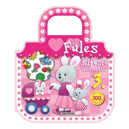 Füles kifestő matricákkal - 3. Babakocsi