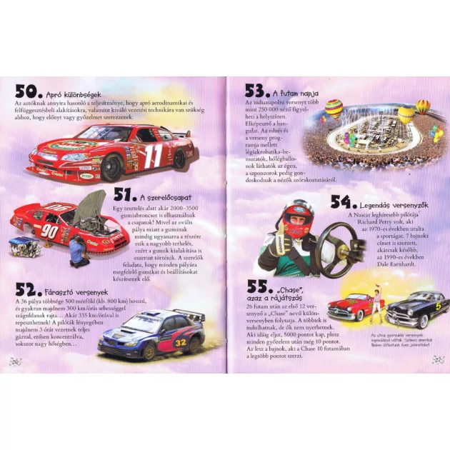101 dolog, amit jó, ha tudsz a versenypályákról