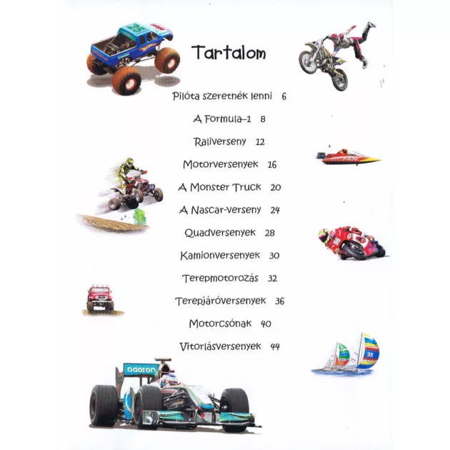 101 dolog, amit jó, ha tudsz a versenypályákról