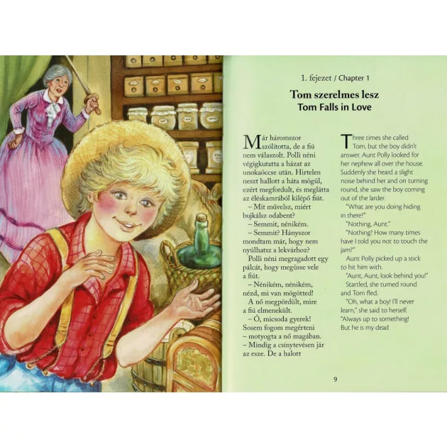 Klasszikusok magyarul-angolul: Tom Sawyer kalandjai