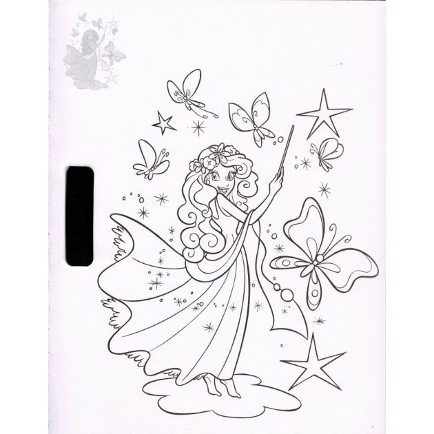 Színező matricákkal - Tündérek