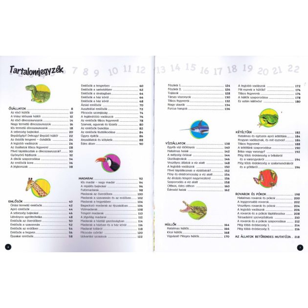 500 érdekesség az állatokról