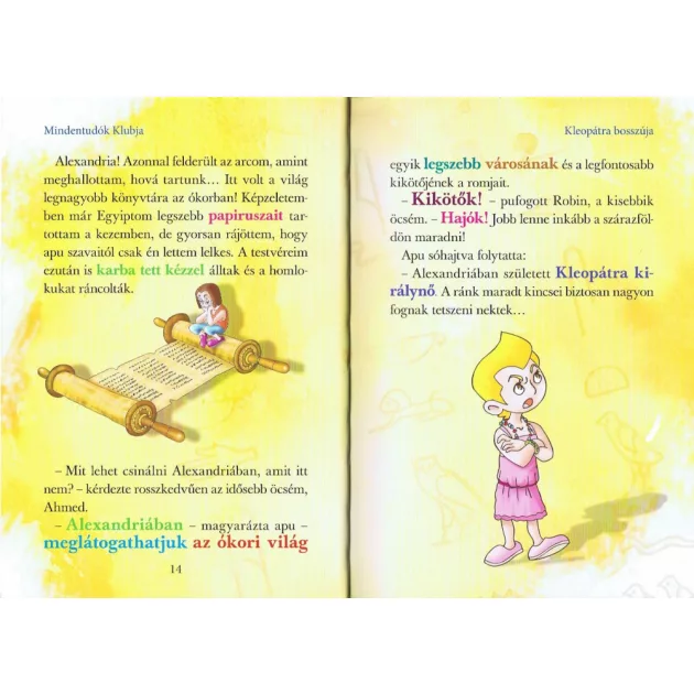 Mindentudók klubja 8. - Kleopátra bosszúja