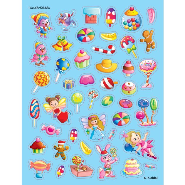 Télapó postavonata (500 matricával)