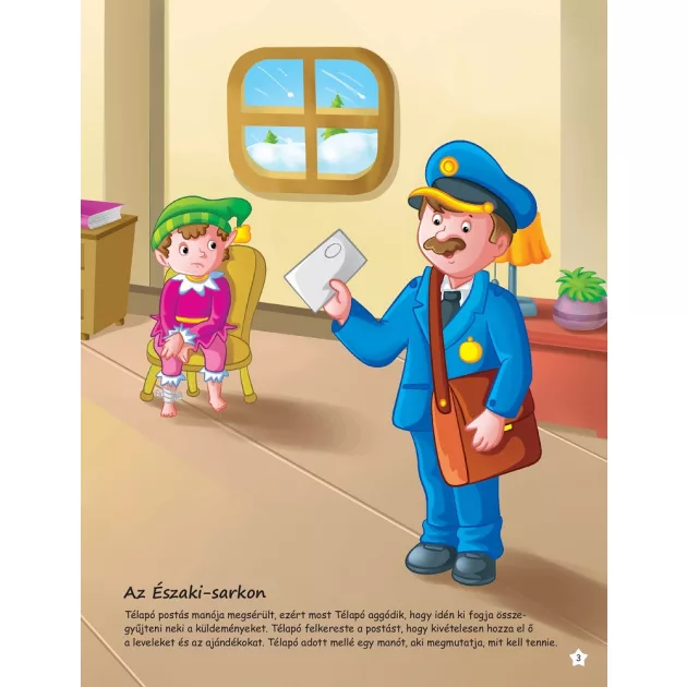 Télapó postavonata (500 matricával)