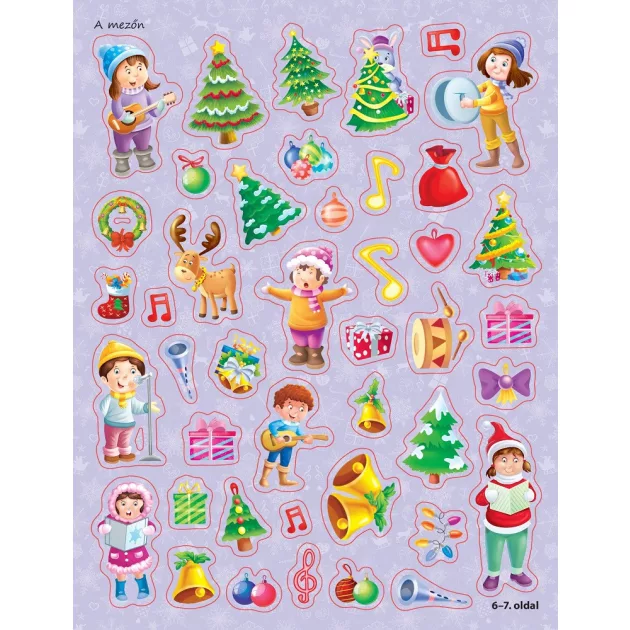 Télapó titka (500 matricával)