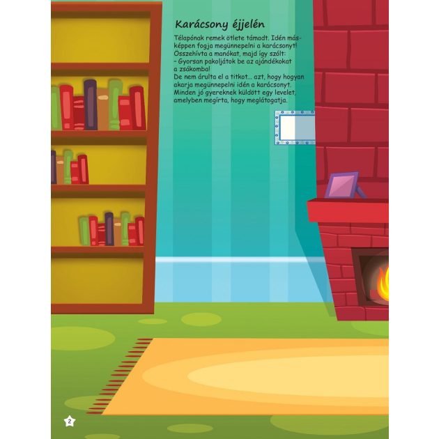 Télapó titka (500 matricával)