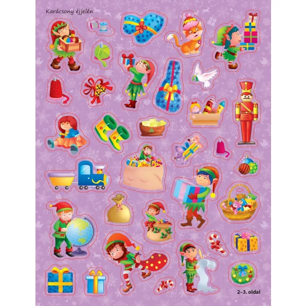 Télapó titka (500 matricával)