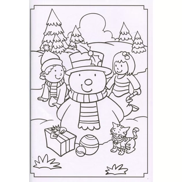 Színezz a Télapóval