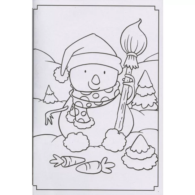 Színezz a hóemberrel