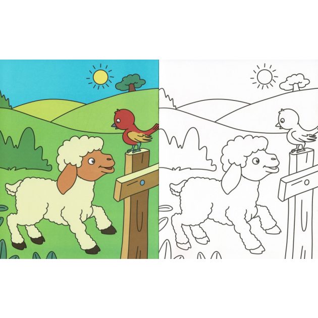 Kicsik színezője - Állatok