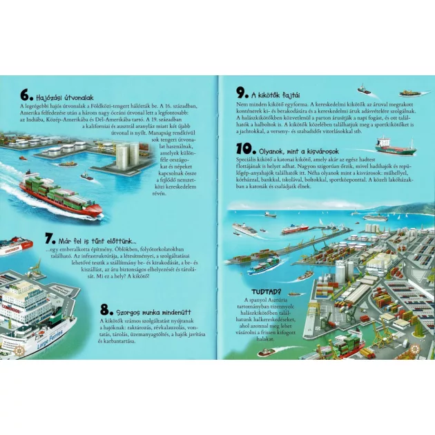 101 dolog, amit jó, ha tudsz a hajókról és a kikötőkről
