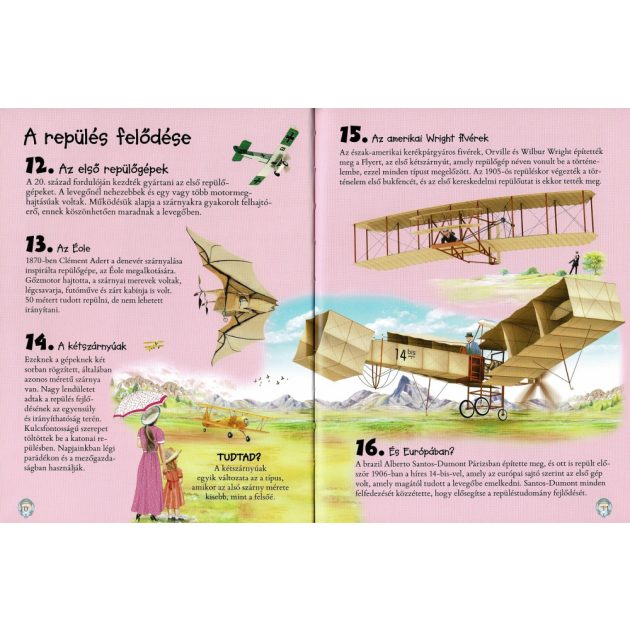 101 dolog, amit jó, ha tudsz a repülőkről