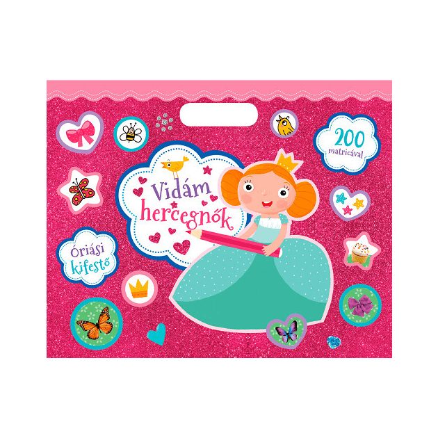 Óriási kifestő - Vidám hercegnők