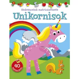 Kedvenceink matricásfüzete - Unikornisok