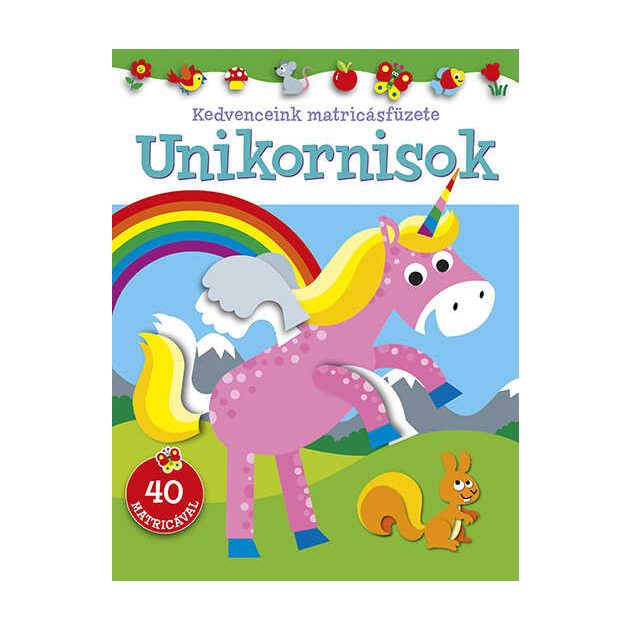Kedvenceink matricásfüzete - Unikornisok