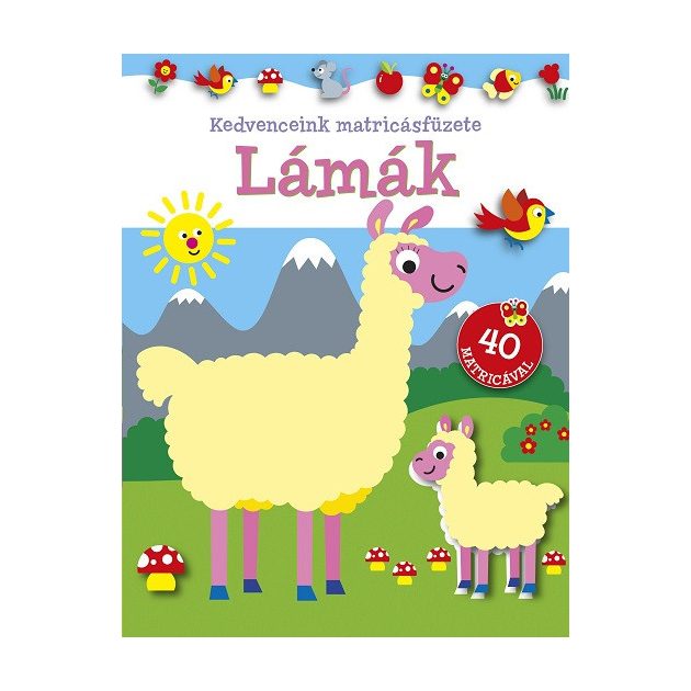 Kedvenceink matricásfüzete - Lámák