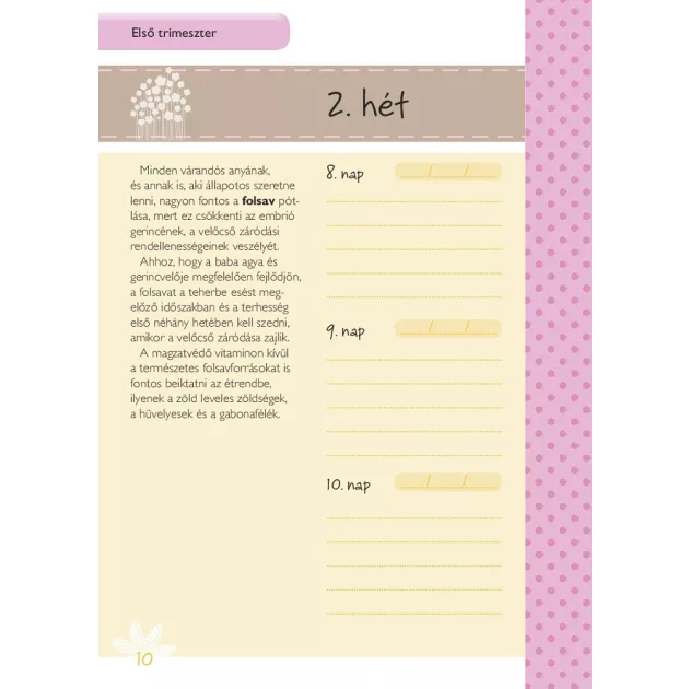 Napló a babavárás 9 hónapjáról