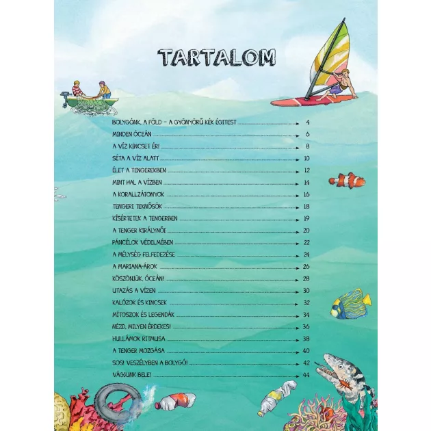 Szórakoztató tudomány - Tengerek és óceánok