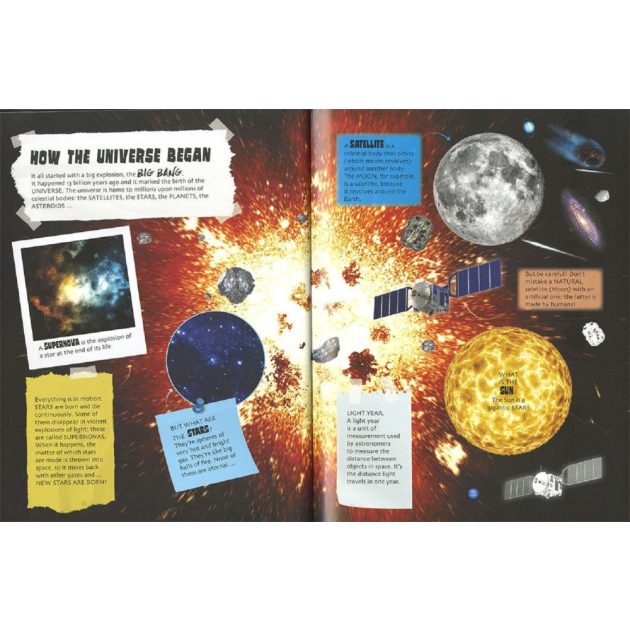 Space Stickers - Discovering the Universe