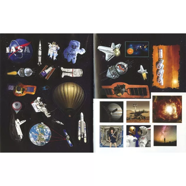 Space Stickers - Astronauts and Space Exploration