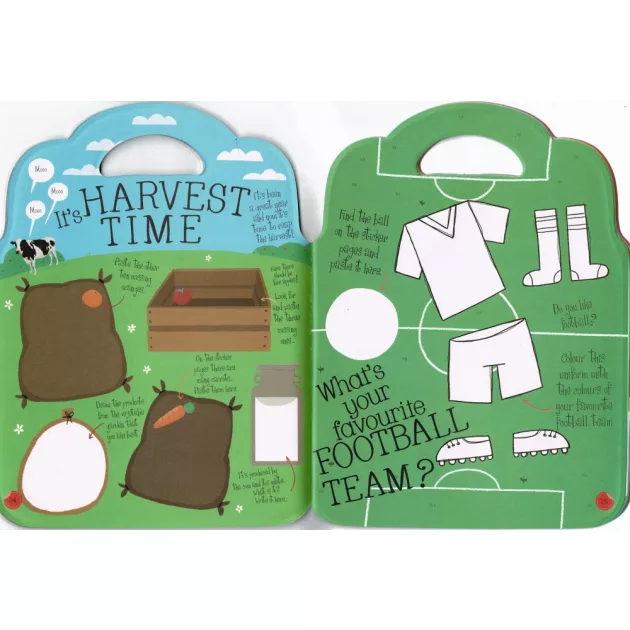 My Fun Colouring Backpack with Stickers - Boys